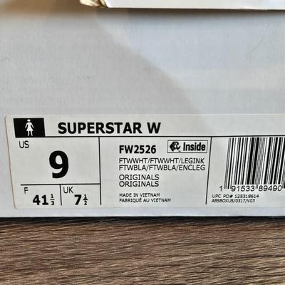 New in the Box Adidas Superstars with Floral Details