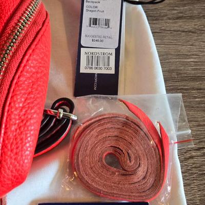 New with Tags Rebecca Minkoff Dragon Fruit Motto Backpack Purse