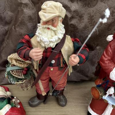 Hunting Santa trio