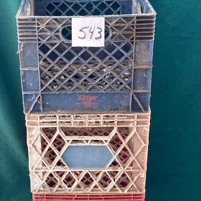 Milk Crate Lot