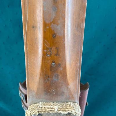 Vintage Wooden Skis