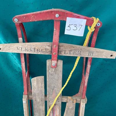 Vintage Sled