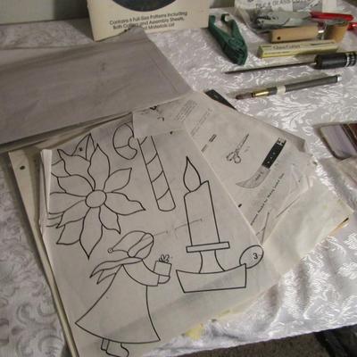 Glass art tools, molds, patterns & supplies