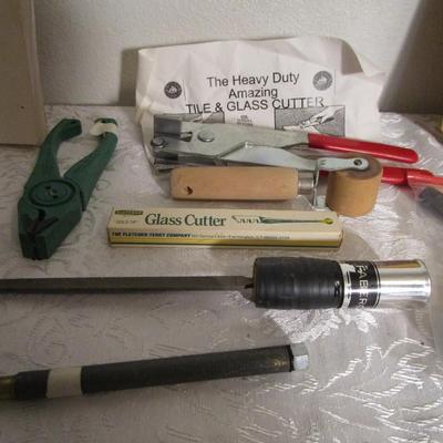 Glass art tools, molds, patterns & supplies