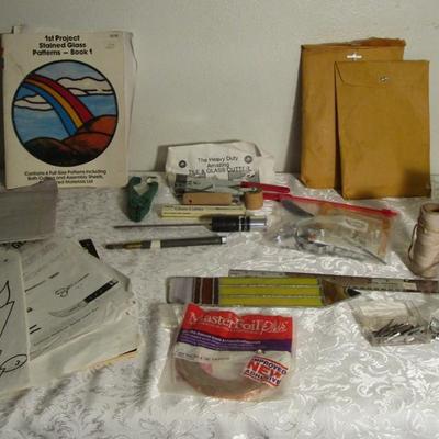 Glass art tools, molds, patterns & supplies