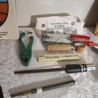 Glass art tools, molds, patterns & supplies