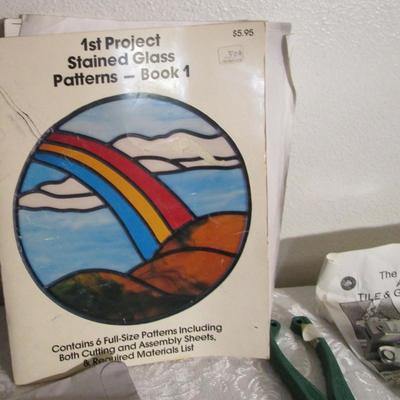 Glass art tools, molds, patterns & supplies