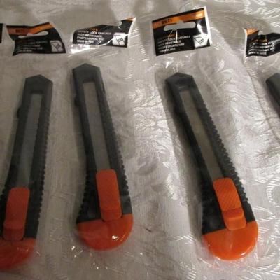 5 brand new Utility Knives