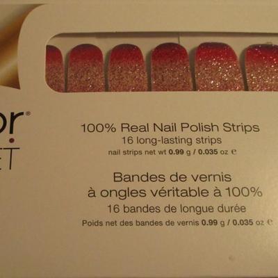 4 pkg Color Street 100% real nail polish strips