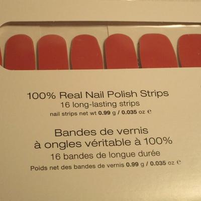 4 pkg Color Street 100% real nail polish strips