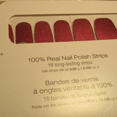 4 pkg Color Street 100% real nail polish strips