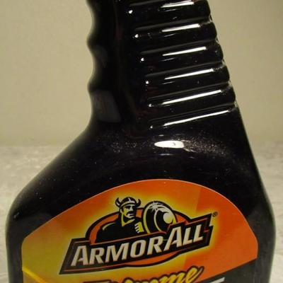 Armorall tire shine, license plate frame, window decals, valve caps (2 pkg), 3 pkg of 4 door edge protectors(all clear)