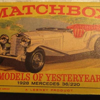 Matchbox Models of Yesterday 1928 Mecedes 36-220, Model Y-10