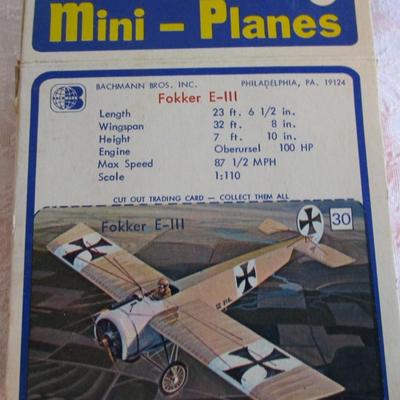 Bachmann Model 30, Fokker E-111