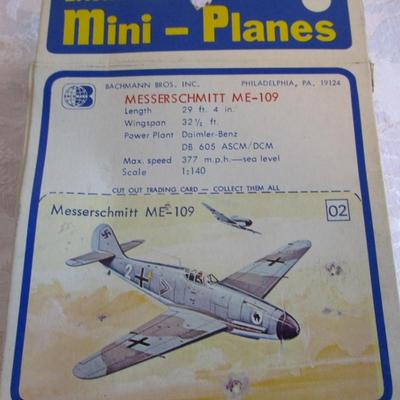 Bachmann Model 02, Messerschmitt Me-109
