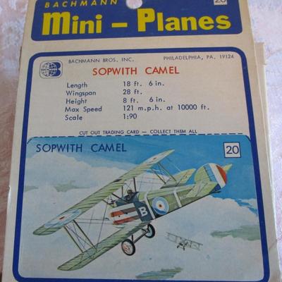 Bachmann Model 20, Sopwith Camel