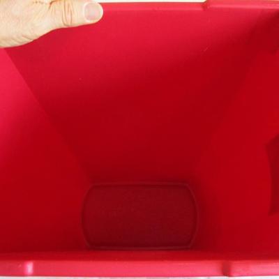  Gift wrap upright storage container with lid