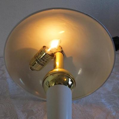 White touch lamp, three brightness levels, Model 70101