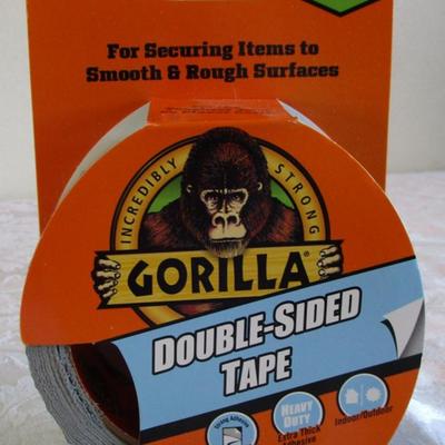 Gorilla double-sided tape, 1.41" x 8 yds