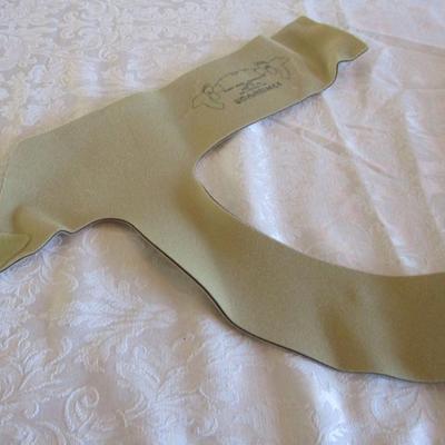 1 Circaid Model #664235/1 Knee brace, tan, size L, extra strong velcro