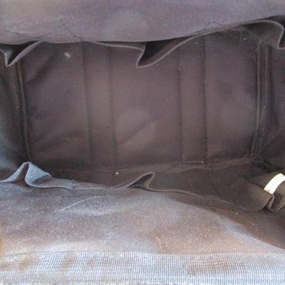 US Peacekeeper heavy duty canvas ammo bag with wire-framed top, black 