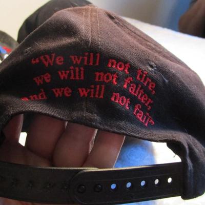4 Ball caps