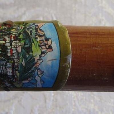 Lungern Swiss wood cane