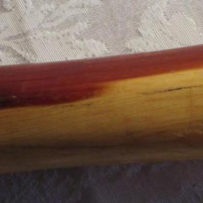 Diamond Willow Old Man wood carved walking stick