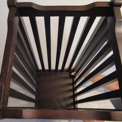 Wood umbrella/cane stand