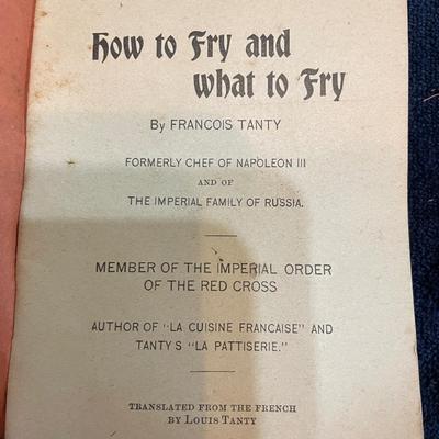 How to fry cookbook asst