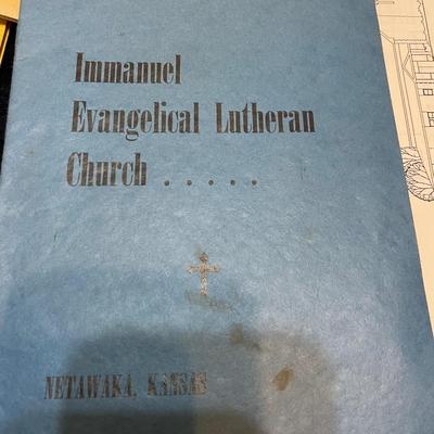 Netawaka church guide/Holton church blueprints