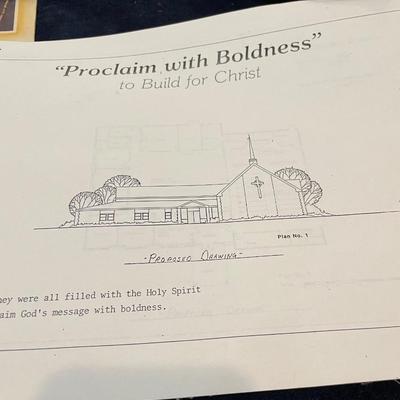 Netawaka church guide/Holton church blueprints