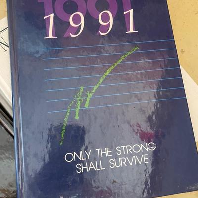 Set of 5 Jackson Heights yearbooks