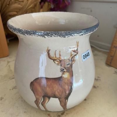 Deer crock by Home & Garden Party