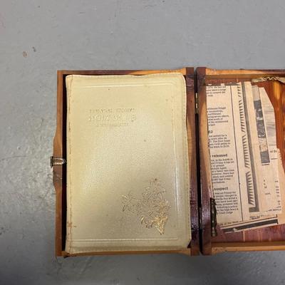 Wooden bible box