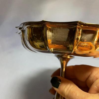 Chippendale fluted candy dish