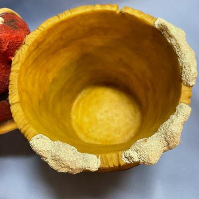 Santa with planter/candy dish