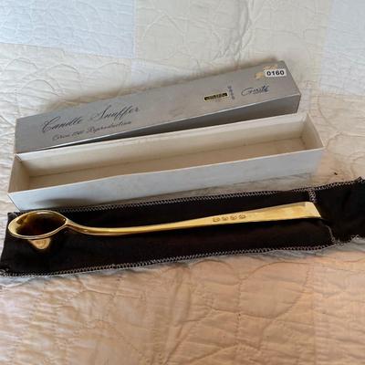 24k gold electroplate candle sniffer