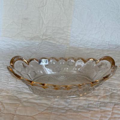 US Glass Co-EAPG pickle gold sawtooth