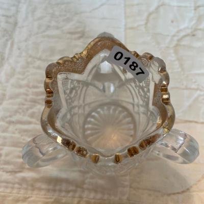 Handled glass toothpick