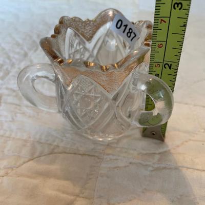 Handled glass toothpick