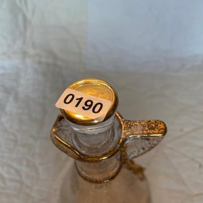 MCM Georges Briard cruet with gold design