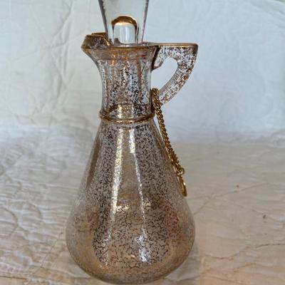 MCM Georges Briard cruet with gold design