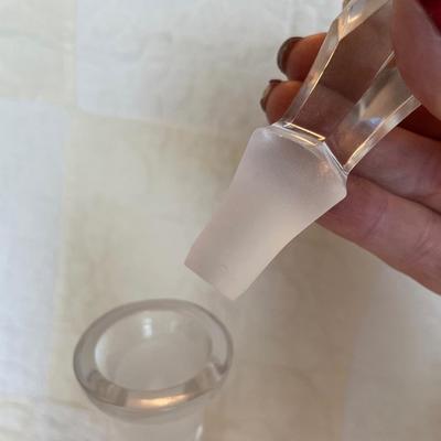 Handcut crystal decanter