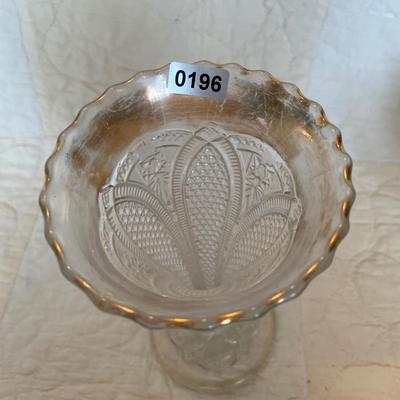 EAPG glass co. Vase