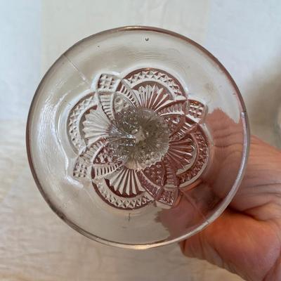 EAPG glass co. Vase