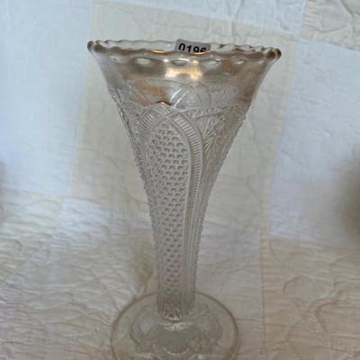 EAPG glass co. Vase