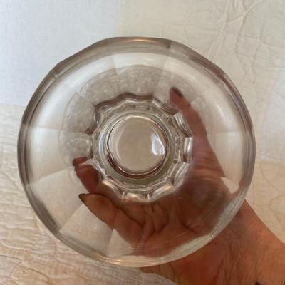 Small glass trumpet vase