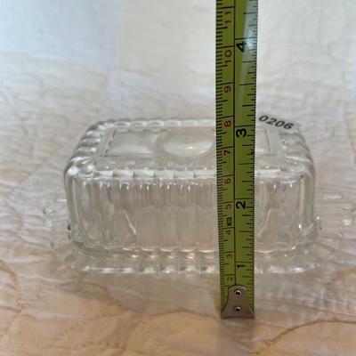 Anchor Hocking butter dish