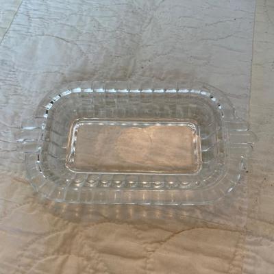 Anchor Hocking butter dish